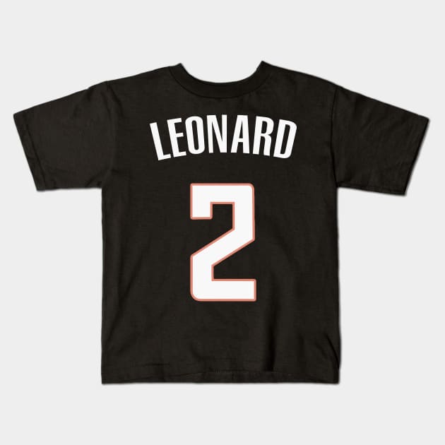 Kawhi Clippers Kids T-Shirt by telutiga